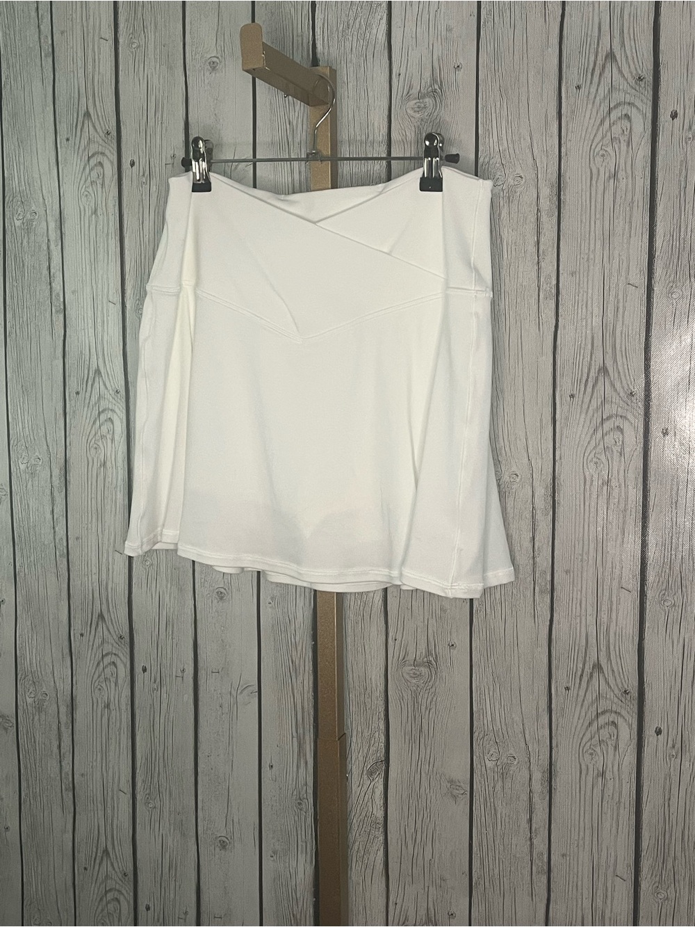 NWT Aerie OFFLINE Real Me White Crossover Mini Athletic Skort Skirt Shorts XL